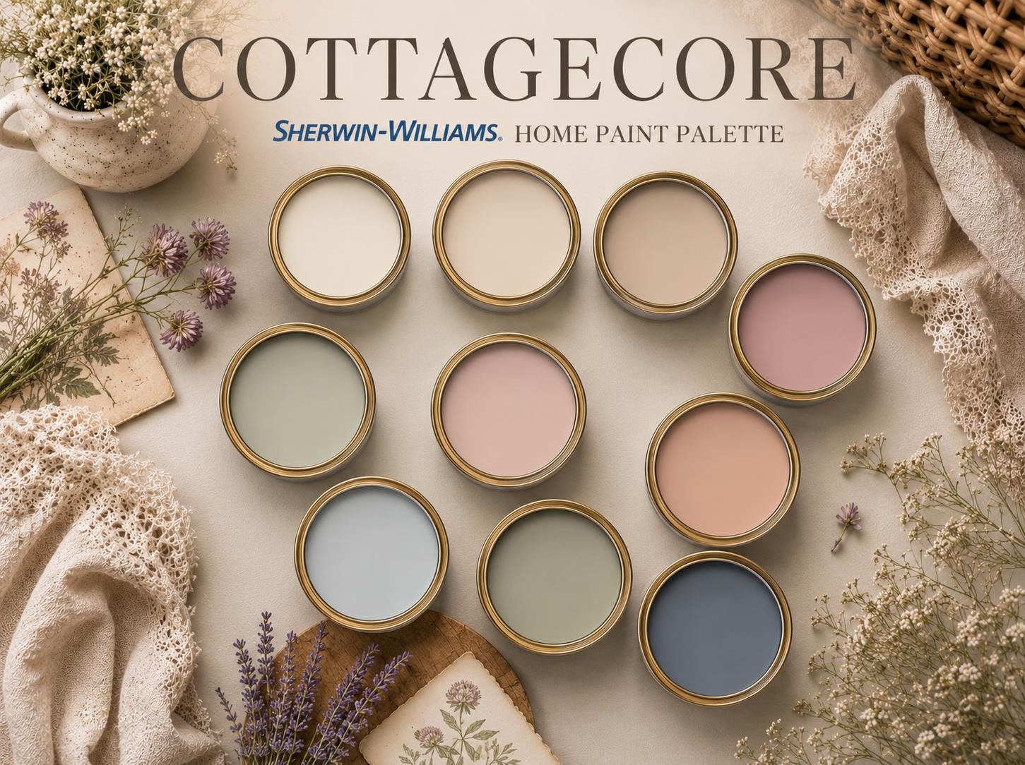 Cottagecore Paint Colors