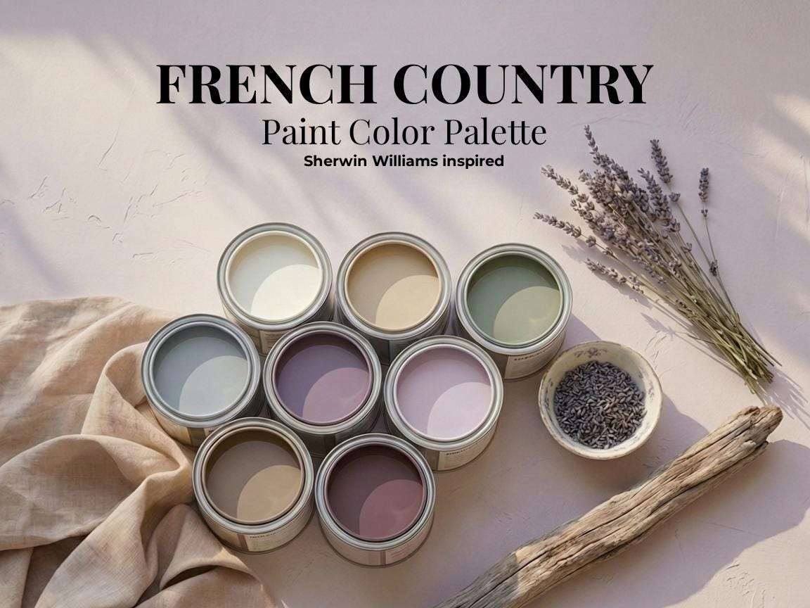 French Country Paint Palette