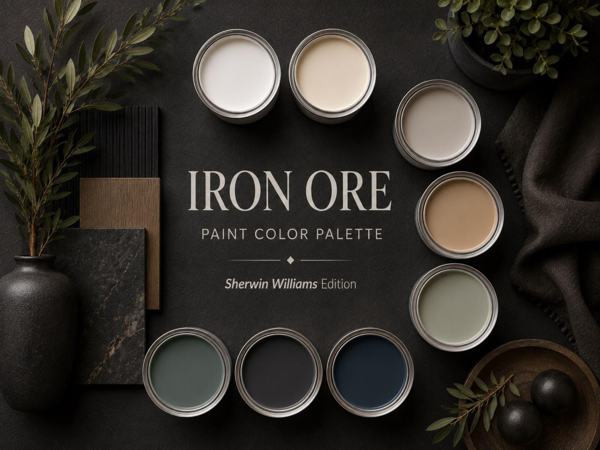 Iron Ore Paint Palette