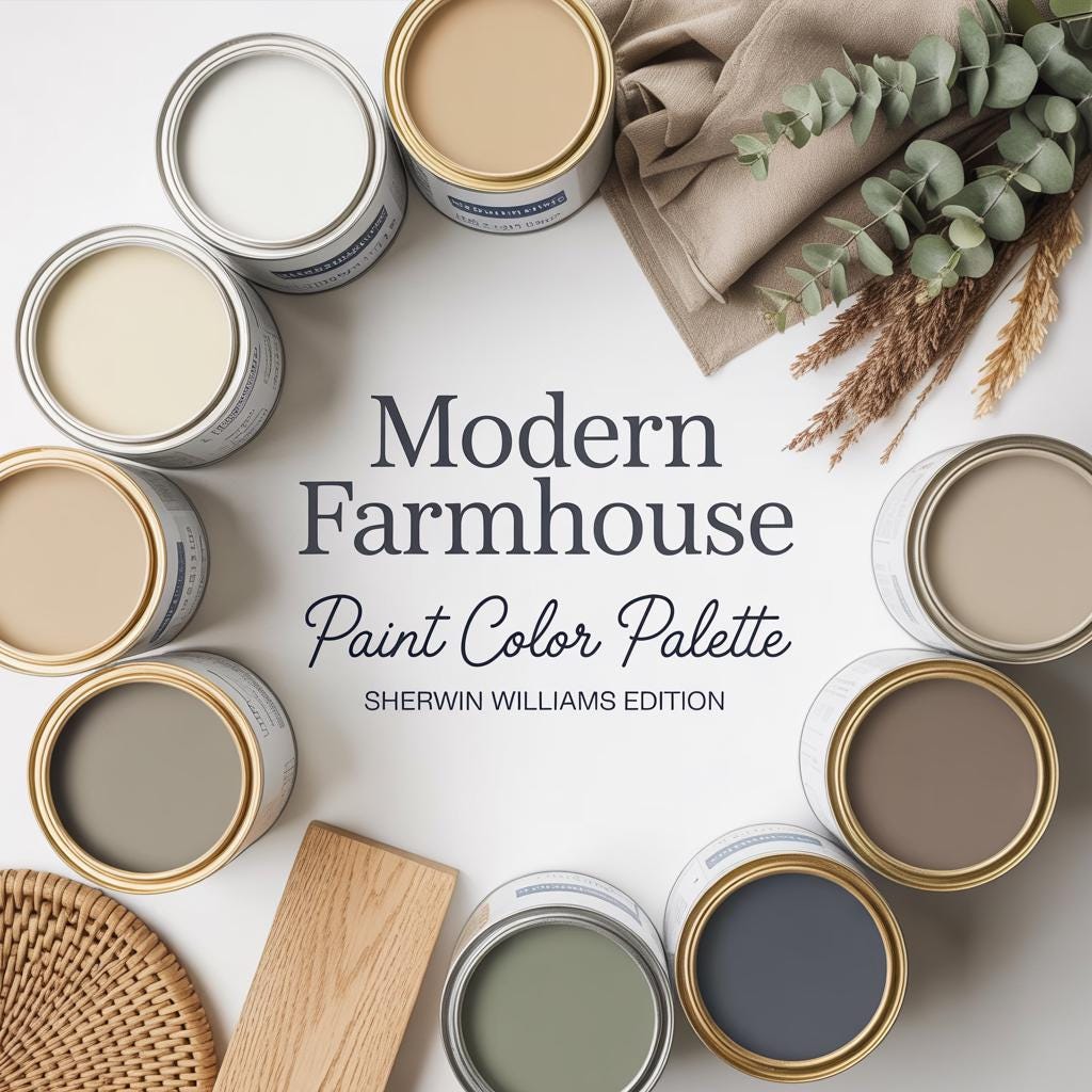 Modern Farmhouse Neutral Palette